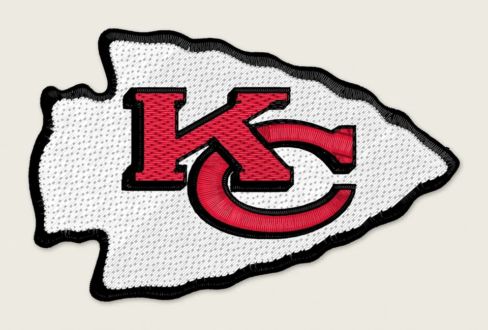 Logo de los Kansas City Chiefs: stitch preview